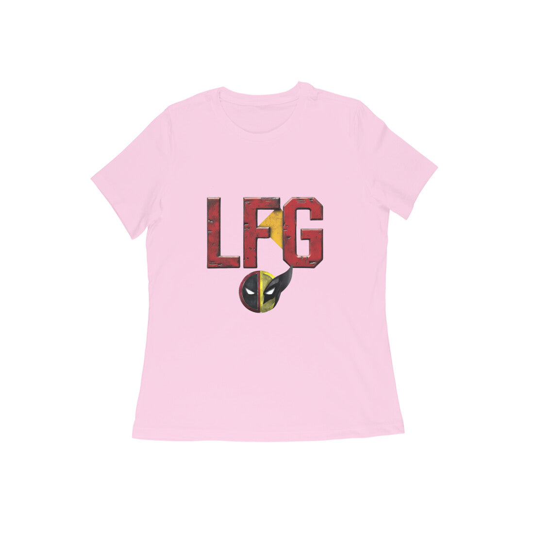 Women Round Neck T-Shirt - LFG | Deadpool & Wolverine