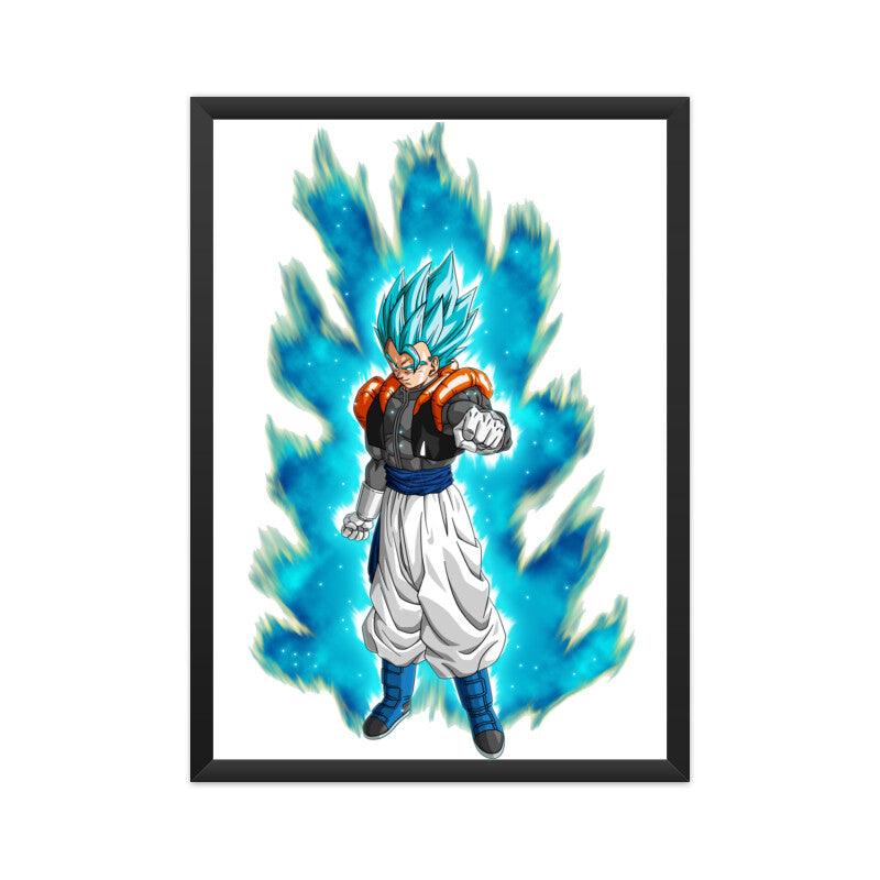 Poster Framed/Unframed - Gogeta Blue Super Saiyan