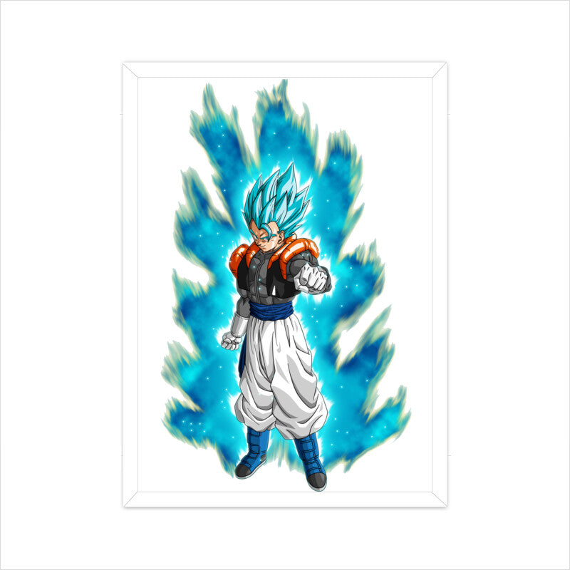 Poster Framed/Unframed - Gogeta Blue Super Saiyan