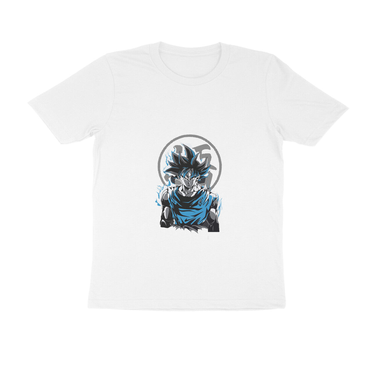 Men Round Neck T-Shirt - Goku Ultra Instinct Imperfect