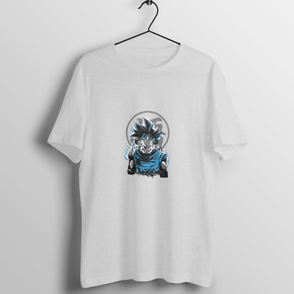 Men Round Neck T-Shirt - Goku Ultra Instinct Imperfect