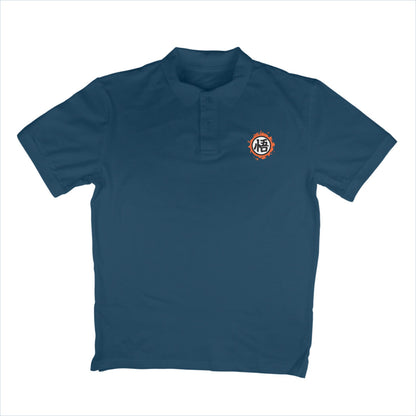 Unisex Polo T-Shirt - Goku Kanji "Go" Symbol