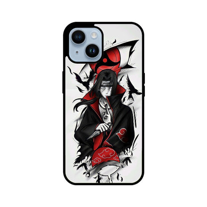 iPhone Glass Phone Case - Itachi Crow Jutsu