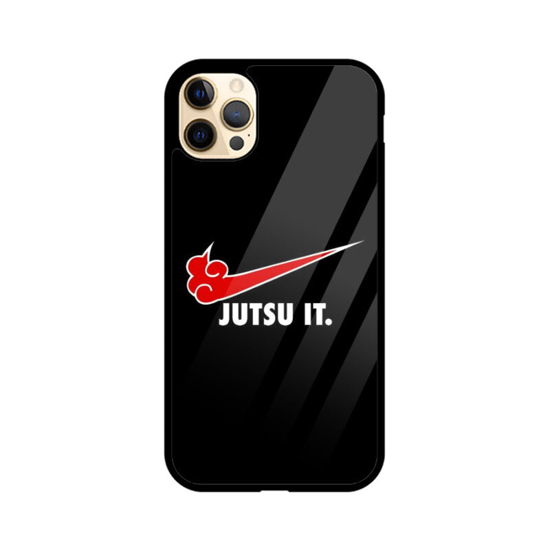 iPhone Glass Phone Case - Akatsuki Jutsu It