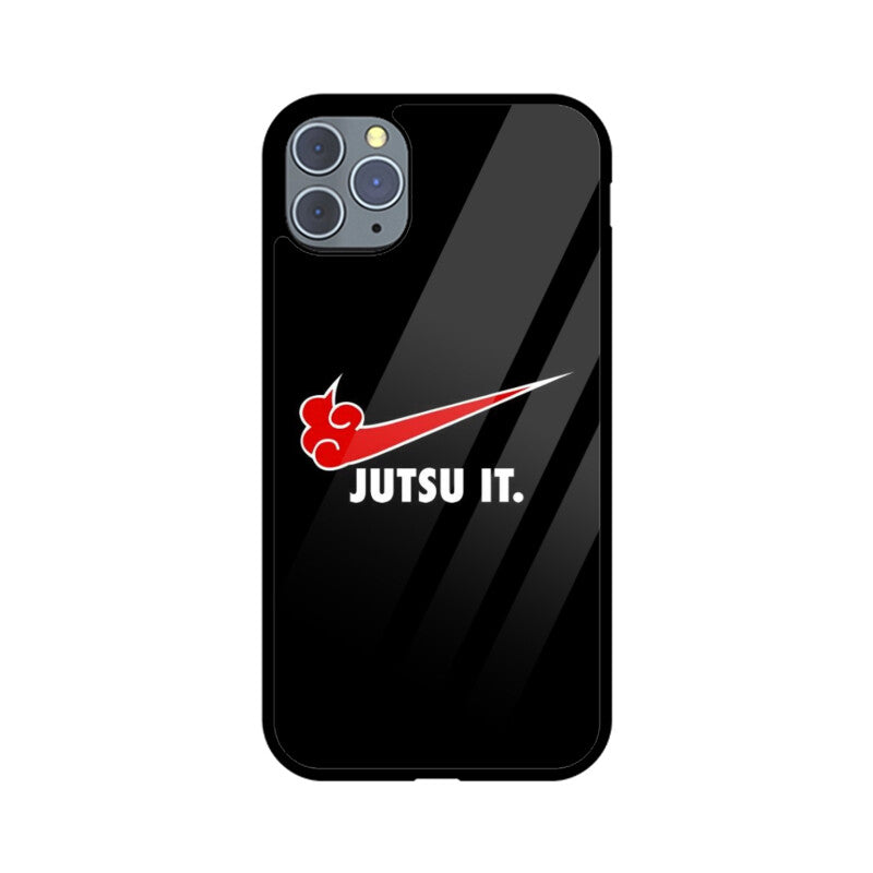 iPhone Glass Phone Case - Akatsuki Jutsu It