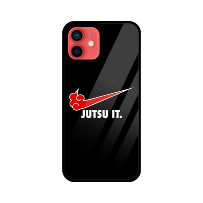 iPhone Glass Phone Case - Akatsuki Jutsu It