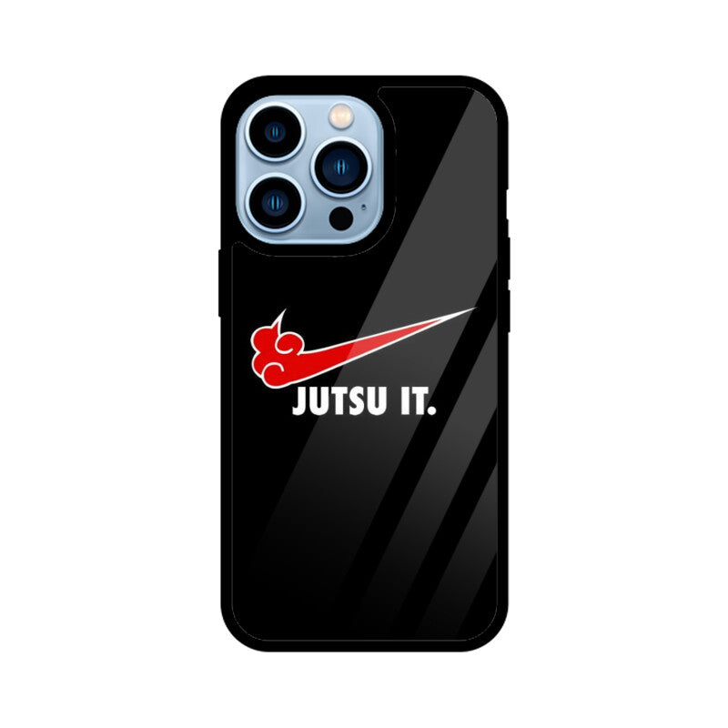 iPhone Glass Phone Case - Akatsuki Jutsu It