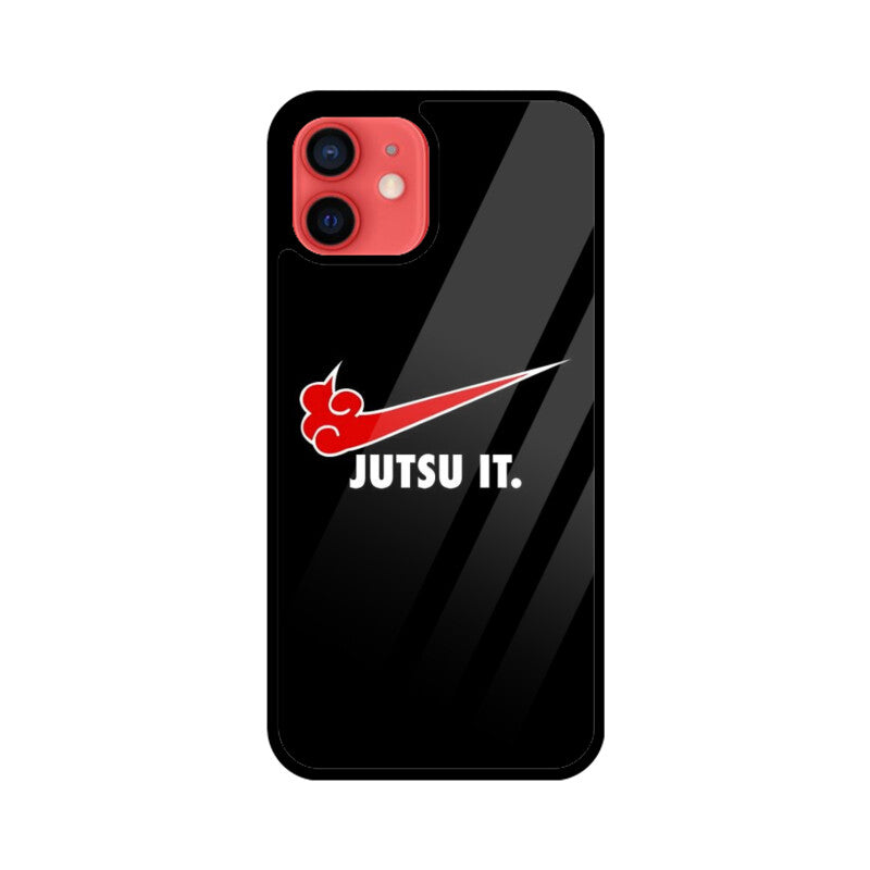 iPhone Glass Phone Case - Akatsuki Jutsu It