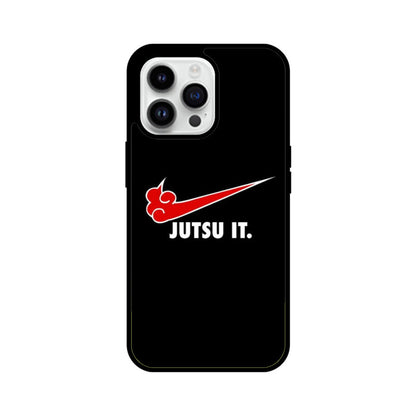 iPhone Glass Phone Case - Akatsuki Jutsu It