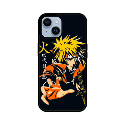 iPhone Glass Phone Case - Minato Namikaze The 4th Hokage