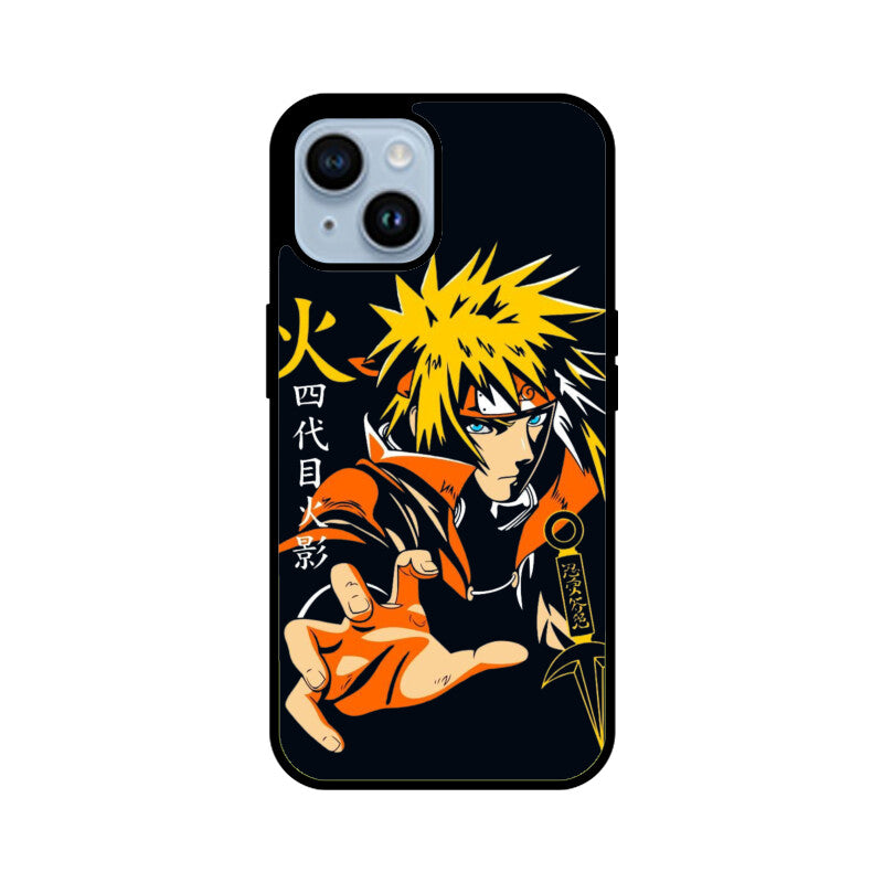 iPhone Glass Phone Case - Minato Namikaze The 4th Hokage