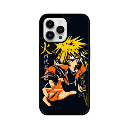 iPhone Glass Phone Case - Minato Namikaze The 4th Hokage