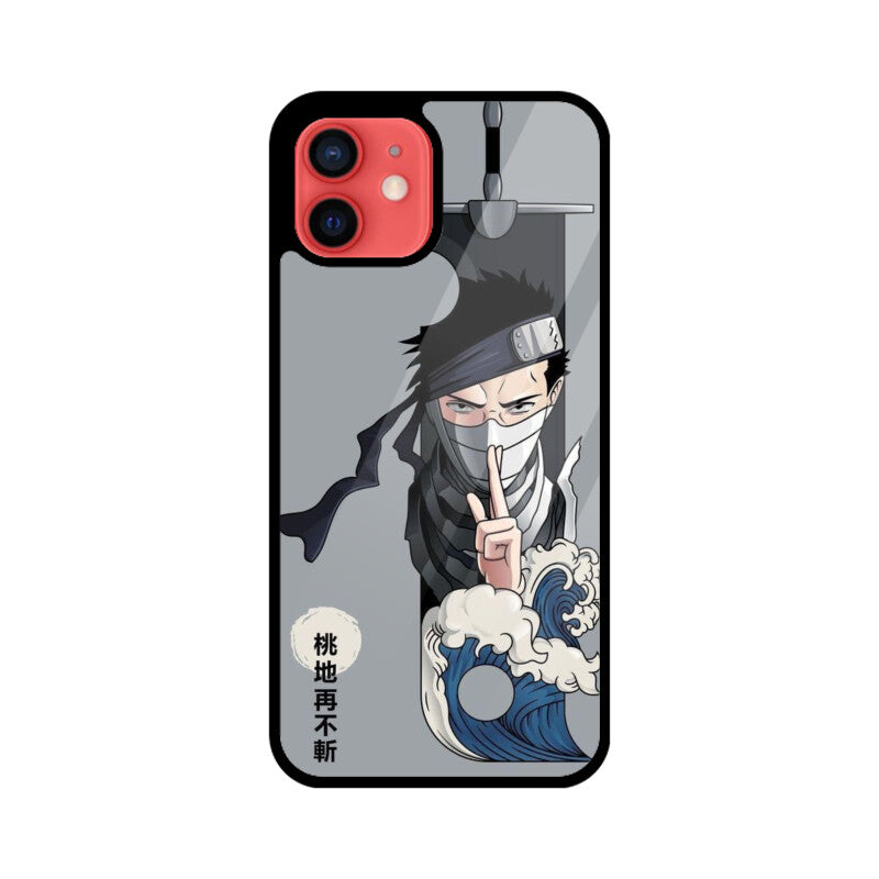 iPhone Glass Phone Case - Momochi Zabuza