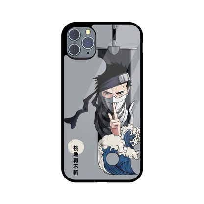 iPhone Glass Phone Case - Momochi Zabuza