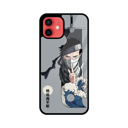 iPhone Glass Phone Case - Momochi Zabuza