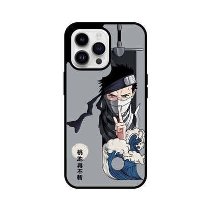 iPhone Glass Phone Case - Momochi Zabuza