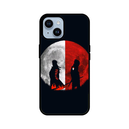 iPhone Glass Phone Case - Naruto vs Sasuke